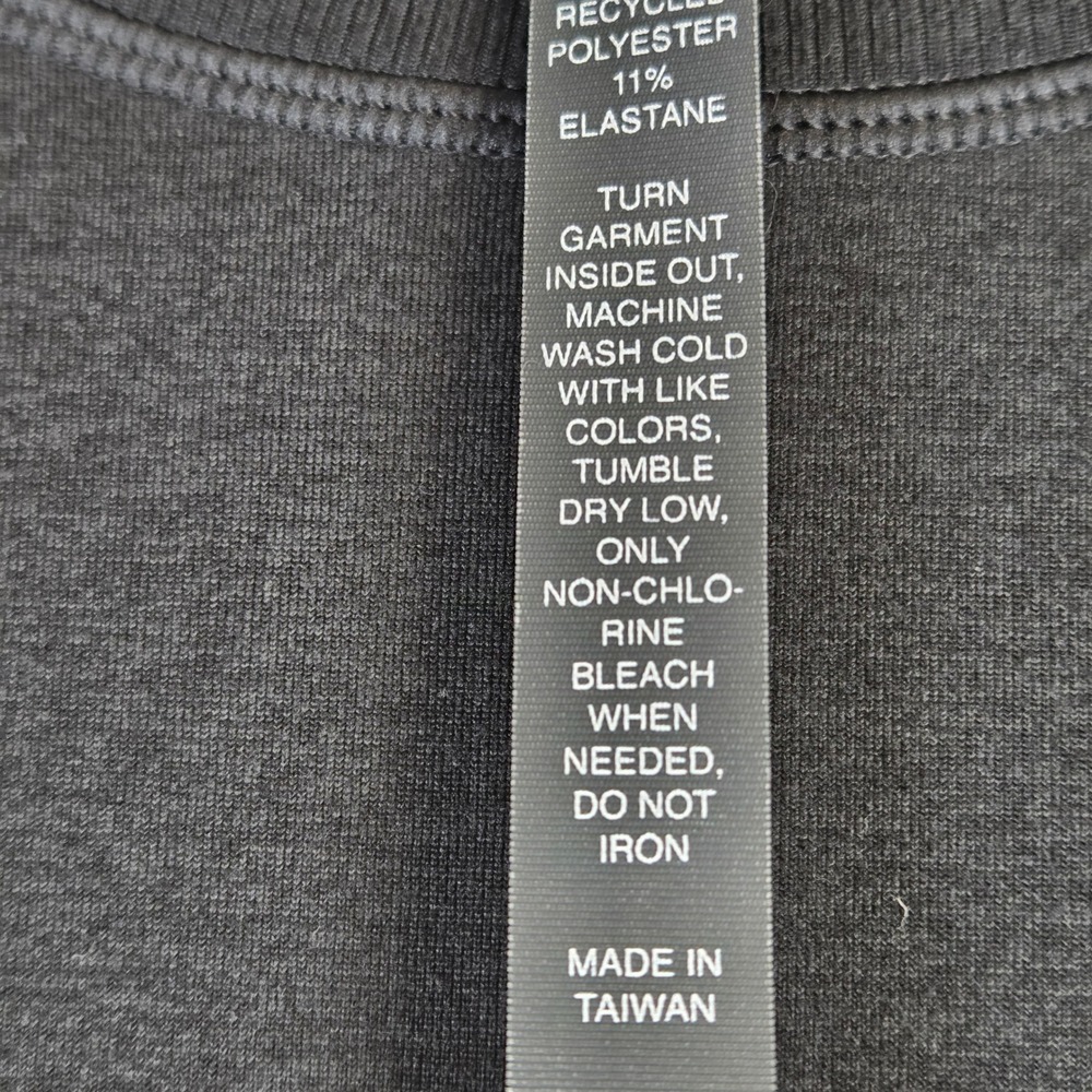 Vuori Long Sleeve Halo Crew VW241 Black Heather Dreamknit Womens XL - Picture 4 of 7